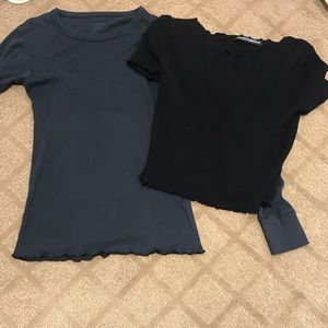 set of two brandy shirts